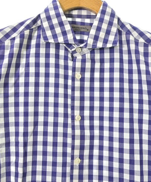 ARRIVEDERCI（アリベデルチ）カジュアルシャツ 紫 サイズ:S メンズ/2200631984016