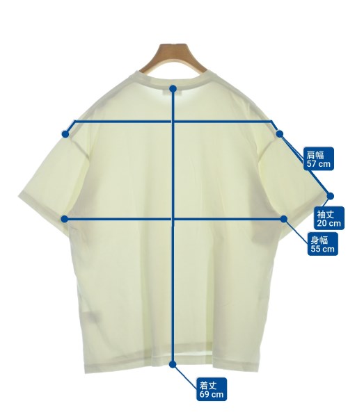 AUBETT（オーベット）Tシャツ・カットソー 白 サイズ:5(XXL位) メンズ/2200647877357