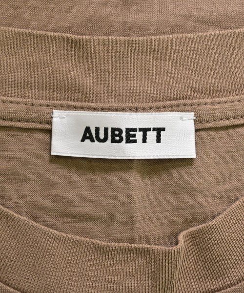 AUBETT（オーベット）Tシャツ・カットソー 茶 サイズ:5(XXL位) メンズ/2200686713265