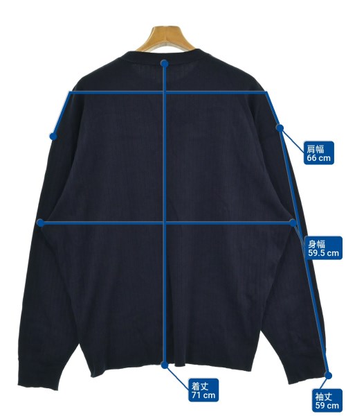 AUBETT（オーベット）Tシャツ・カットソー 紺 サイズ:4(XL位) メンズ/2200686713319