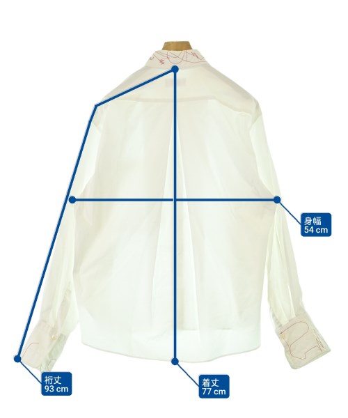 by H.（バイエイチ）カジュアルシャツ 白 サイズ:-(XL位) メンズ/2200664222185