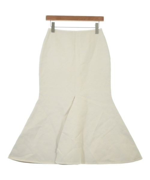 CALCATERRA(カルカテッラ)ロング・マキシ丈スカート 白 サイズ:38(S位)/2200655820031