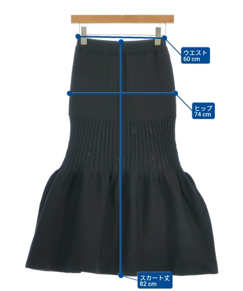 CFCL（シーエフシーエル）ロング・マキシ丈スカート 黒 サイズ:1(S位) レディース/2200621992021
