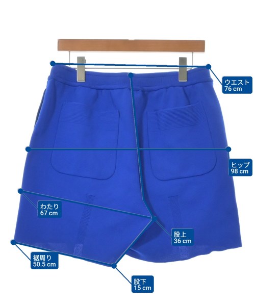 CFCL（シーエフシーエル）ショートパンツ 青 サイズ:5(XXL位) メンズ/2200612035027