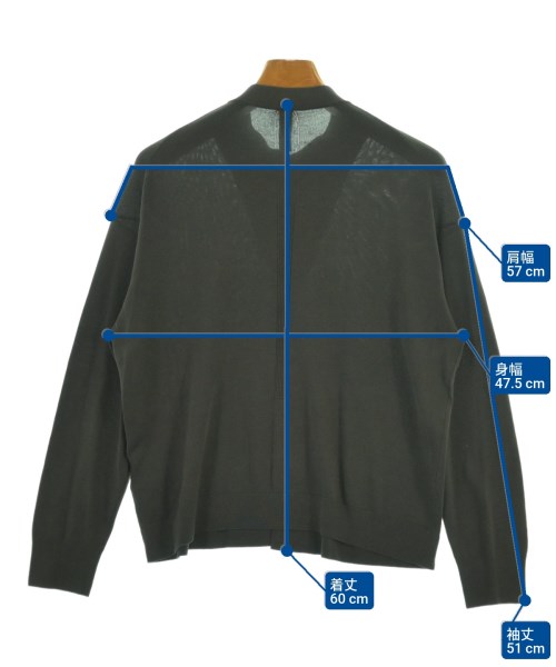 CFCL（シーエフシーエル）カーディガン カーキ サイズ:3(L位) メンズ/2200615326139