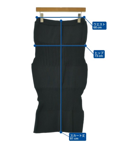 CFCL（シーエフシーエル）ロング・マキシ丈スカート 黒 サイズ:3(L位) レディース/2200667383098