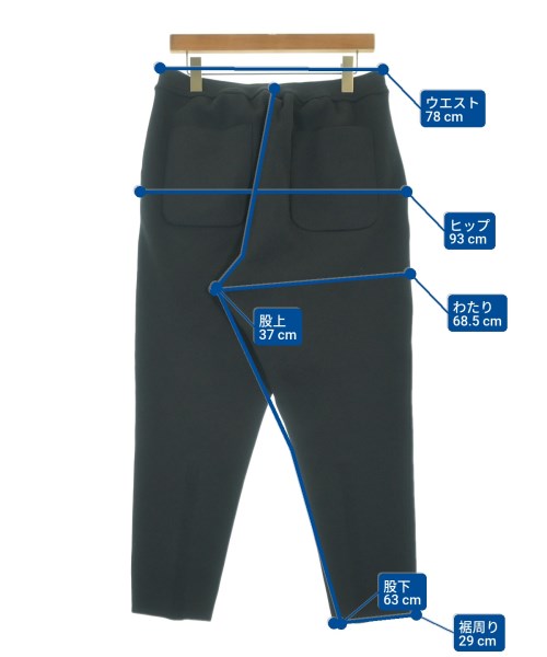 CFCL（シーエフシーエル）クロップドパンツ 黒 サイズ:5(XXL位) メンズ/2200675105033