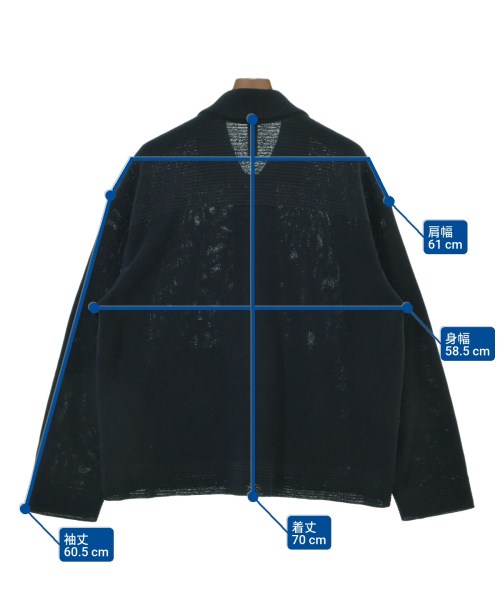 CFCL（シーエフシーエル）カジュアルジャケット 紺 サイズ:5(XXL位) メンズ/2200676301014