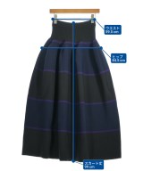 CFCL（シーエフシーエル）ロング・マキシ丈スカート 紺 サイズ:3(L位) レディース/2200677843018