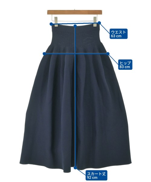 CFCL（シーエフシーエル）ロング・マキシ丈スカート 紺 サイズ:1(S位) レディース/2200641993367