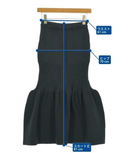 CFCL（シーエフシーエル）ロング・マキシ丈スカート 黒 サイズ:1(S位) レディース/2200666649010