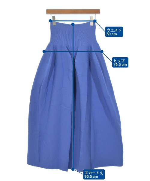 CFCL（シーエフシーエル）ロング・マキシ丈スカート 青 サイズ:1(S位) レディース/2200664372262