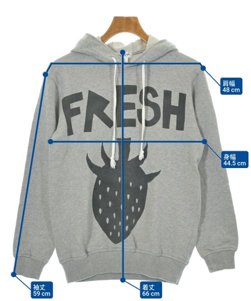 COMME des GARCONS SHIRT boys（コムデギャルソンシャツボーイ）パーカー グレー サイズ:M メンズ/2200630670026