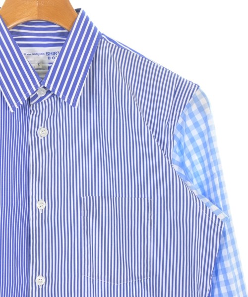 COMME des GARCONS SHIRT boys（コムデギャルソンシャツボーイ）カジュアルシャツ 青 サイズ:S メンズ/2200698056121