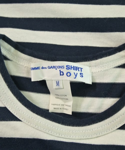 COMME des GARCONS SHIRT boys（コムデギャルソンシャツボーイ）Tシャツ・カットソー 紺 サイズ:M メンズ/2200648487012