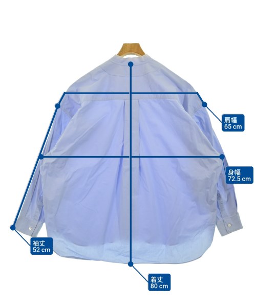 COMME des GARCONS SHIRT boys（コムデギャルソンシャツボーイ）カジュアルシャツ 青 サイズ:M メンズ/2200650341128