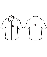 COMME des GARCONS SHIRT boys（コムデギャルソンシャツボーイ）カジュアルシャツ グレー サイズ:L メンズ/2200650341135