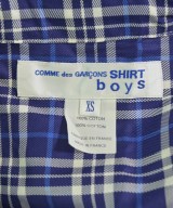 COMME des GARCONS SHIRT boys（コムデギャルソンシャツボーイ）カジュアルシャツ 紺 サイズ:XS メンズ/2200706555127