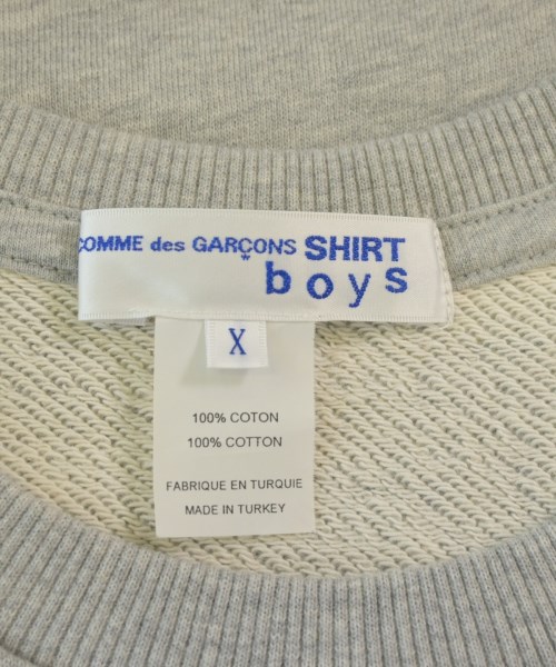 COMME des GARCONS SHIRT boys（コムデギャルソンシャツボーイ）スウェット グレー サイズ:X(XL位) メンズ/2200692024027