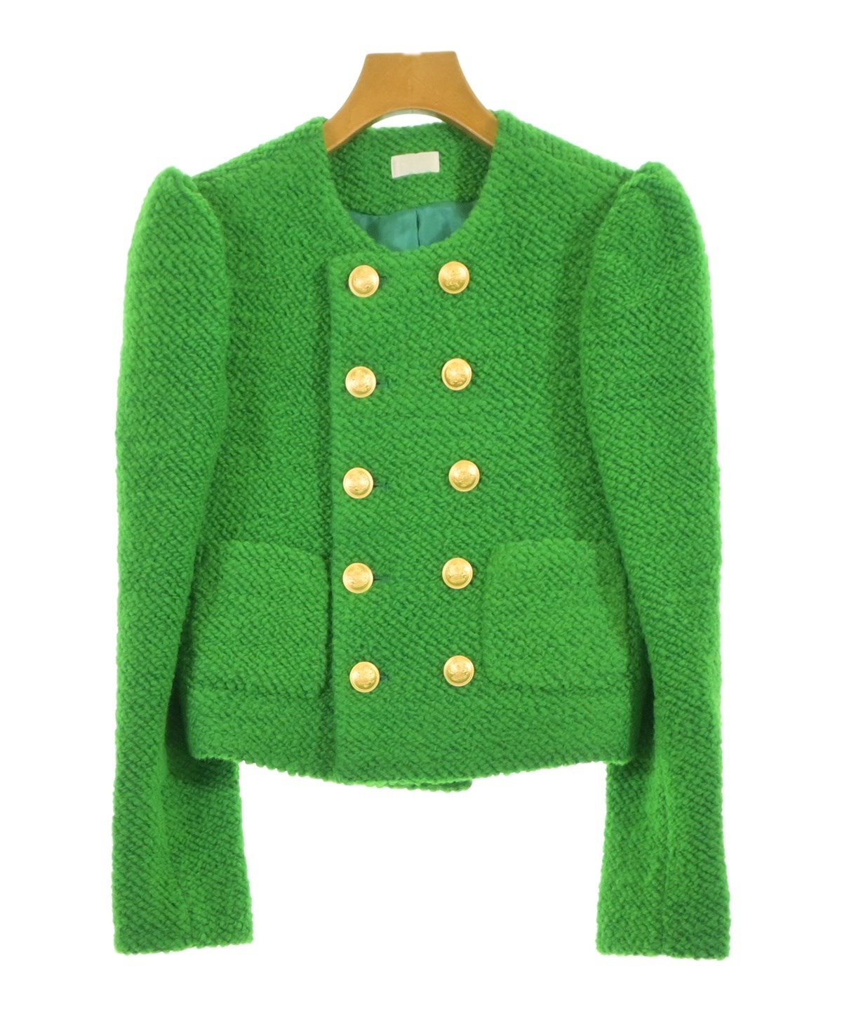 cygne（シーニュ）ジャケット 緑 サイズ:0(XS位) レディース