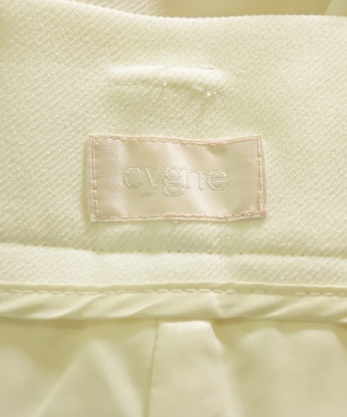 cygne（シーニュ）スラックス 白 サイズ:1(S位) レディース/2200642588012