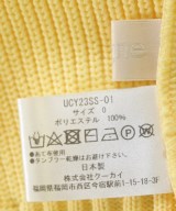 cygne（シーニュ）カーディガン 黄 サイズ:0(XS位) レディース/2200631903130