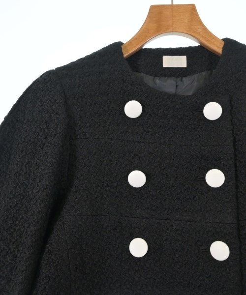 cygne（シーニュ）カジュアルジャケット 黒 サイズ:0(XS位) レディース/2200612005198