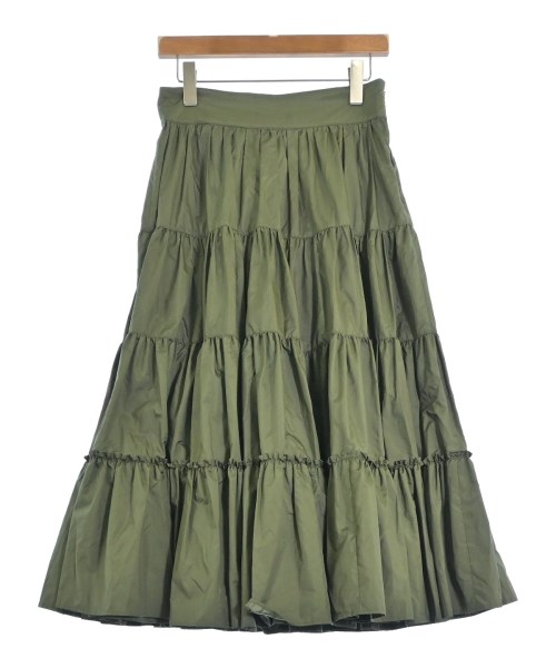 cygne(シーニュ)ロング・マキシ丈スカート 緑 サイズ:-(L位)/2200659089144