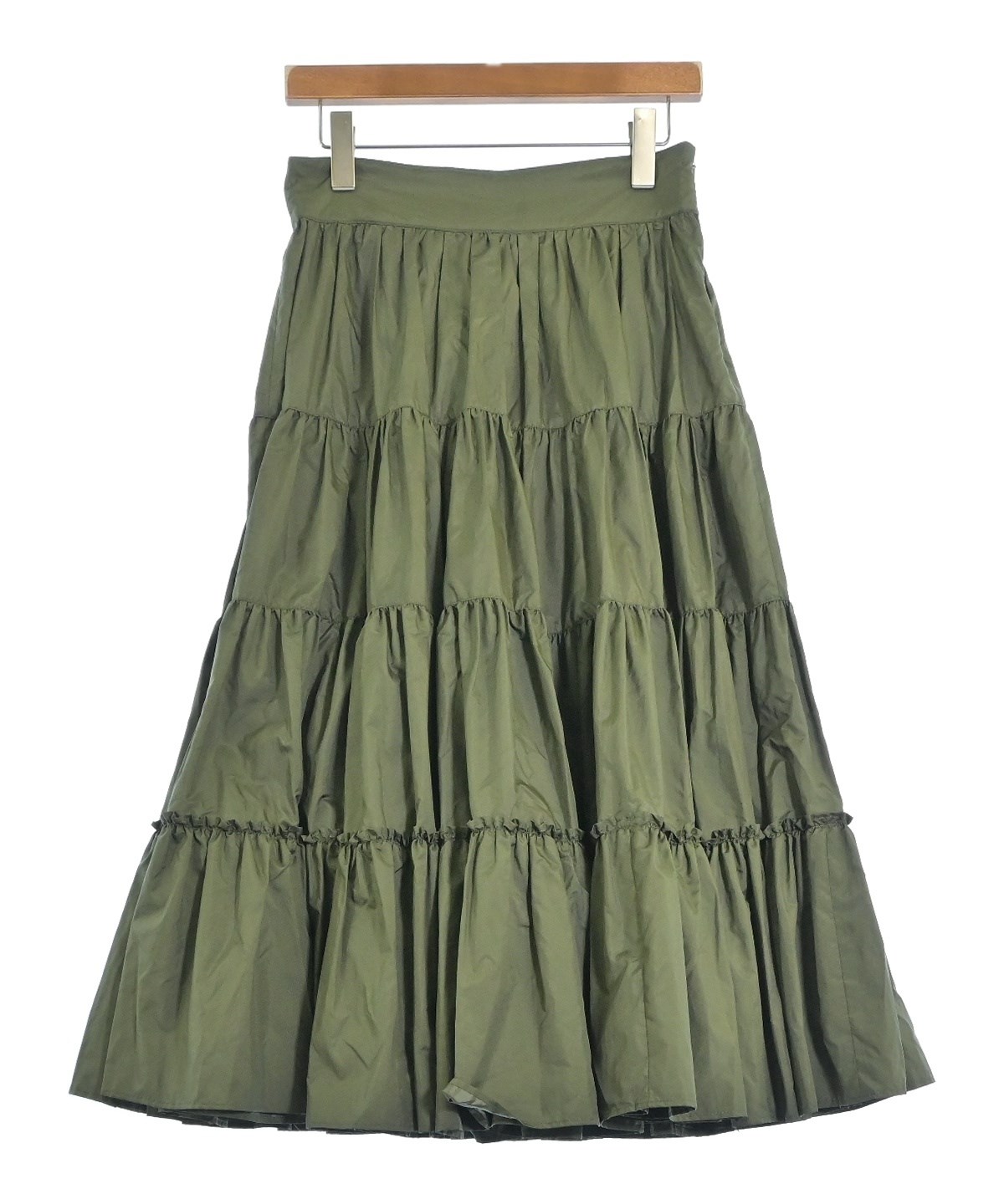 cygne（シーニュ）ロング・マキシ丈スカート 緑 サイズ:-(L位