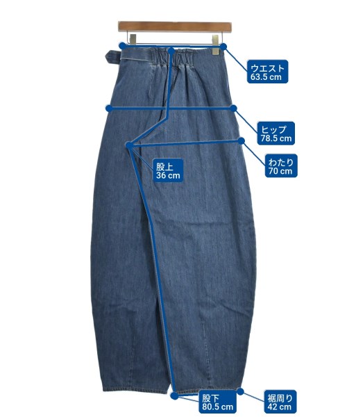 cygne（シーニュ）デニムパンツ 青 サイズ:0T(XS位) レディース/2200715355138