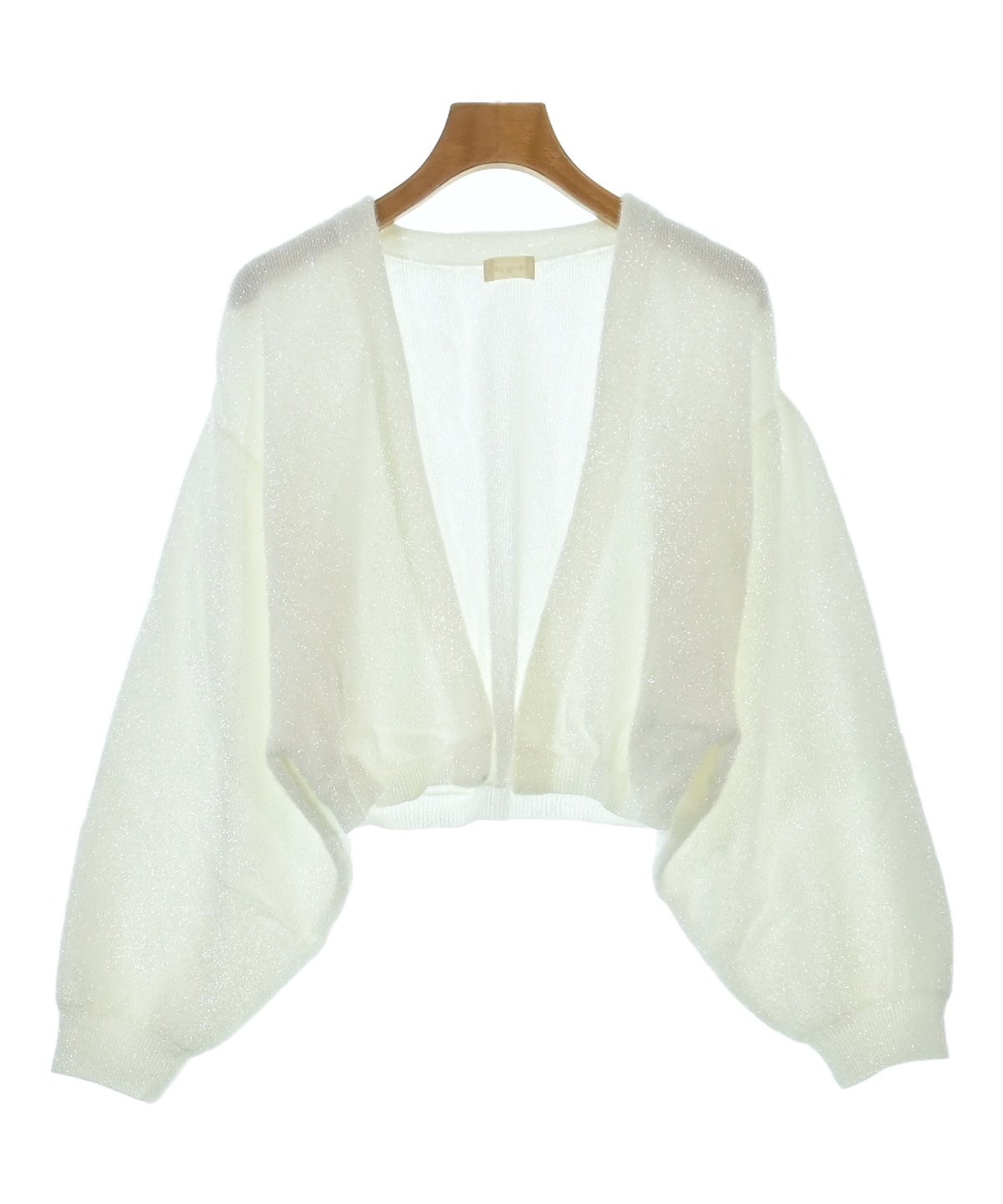 cygne（シーニュ）カーディガン 白 サイズ:F レディース/2200641993152