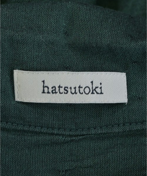hatsutoki（ハツトキ）カジュアルシャツ 緑 サイズ:0(XS位) レディース/2200716105015