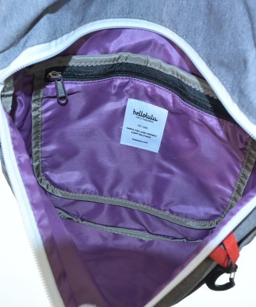 Hellolulu（ハロルル）ショルダーバッグ グレー サイズ:- メンズ/2200638747041