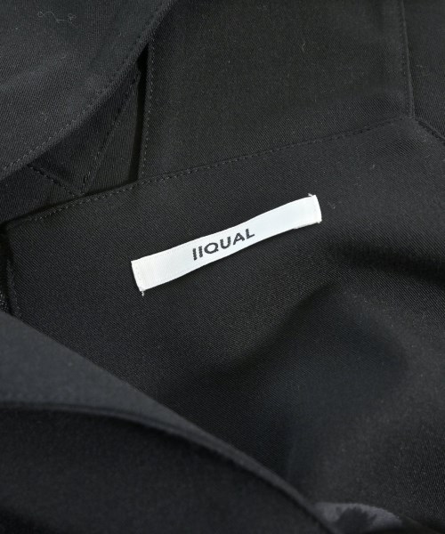 IIQUAL（イーコール）ワンピース 黒 サイズ:1(S位) レディース/2200629612020