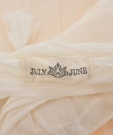 JULY TO JUNE（ジュライトゥジュン）ストール 白 サイズ:- レディース/2200639919096