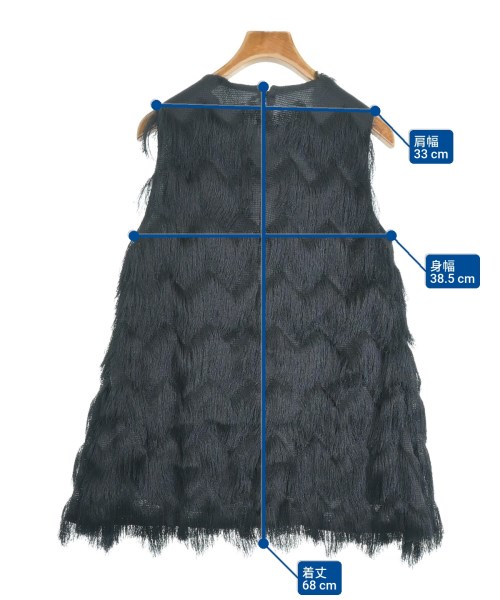 MAISON GUILLEMETTE（メゾンギユメット）ブラウス 紺 サイズ:UK8(S位) レディース/2200609422403