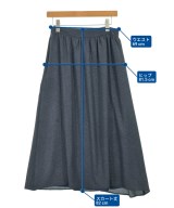 MAISON GUILLEMETTE（メゾンギユメット）ロング・マキシ丈スカート 紺 サイズ:5(XS位) レディース/2200693195146