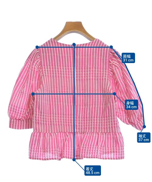 MAISON GUILLEMETTE（メゾンギユメット）ブラウス ピンク サイズ:S レディース/2200662143093