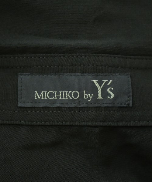 MICHIKO by Y's（ミチコバイワイズ）シャツワンピース 黒 サイズ:2(M位) レディース/2200693674030
