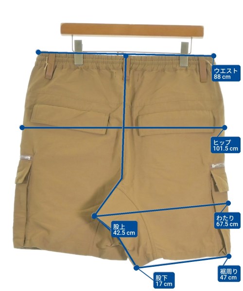 MLVINCE（メルヴィンス）ショートパンツ ベージュ サイズ:34(XL位) メンズ/2200612527324