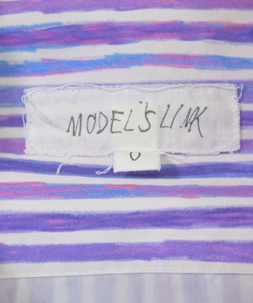 MODEL'S LINK（モデルズリンク）カジュアルシャツ 紫 サイズ:0(XS位) メンズ/2200678197011