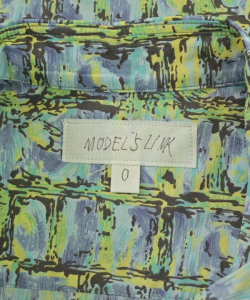 MODEL'S LINK（モデルズリンク）カジュアルシャツ 青 サイズ:0(XS位) メンズ/2200678197042