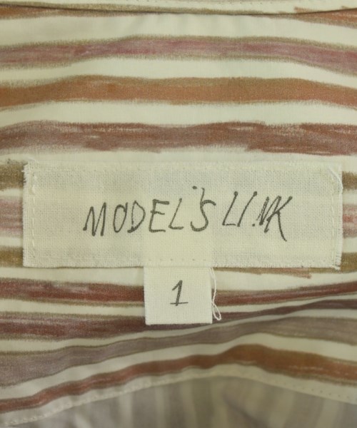 MODEL'S LINK（モデルズリンク）カジュアルシャツ 赤 サイズ:1(S位) メンズ/2200714890128