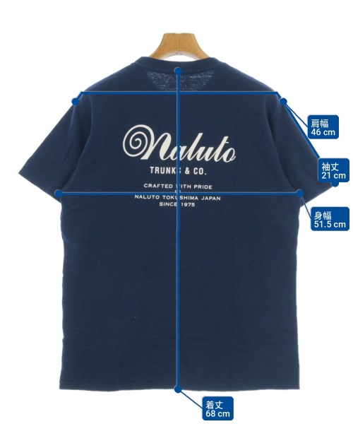 NALUTO TRUNKS（ナルトトランクス）Tシャツ・カットソー 紺 サイズ:M メンズ/2200720471205