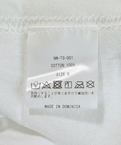 NOWEAR（ノーウェア）Tシャツ・カットソー 白 サイズ:S メンズ/2200701419097