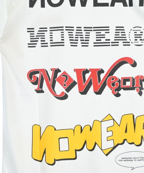NOWEAR（ノーウェア）Tシャツ・カットソー 白 サイズ:S メンズ/2200701419097