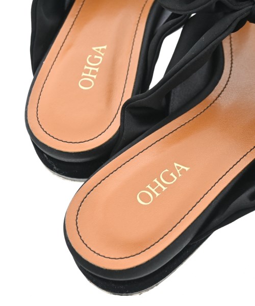 OHGA（オオガ）サンダル 黒 サイズ:EU36 1/2(23cm位) レディース/2200649093205