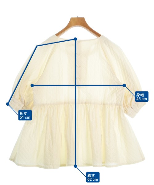 OHGA（オオガ）ブラウス 白 サイズ:M レディース/2200653153094