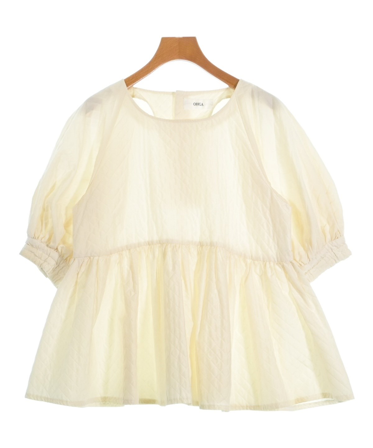 OHGA（オオガ）ブラウス 白 サイズ:M レディース/2200653153094