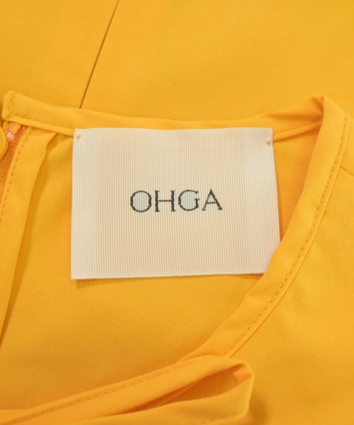 OHGA（オオガ）カジュアルシャツ 黄 サイズ:M レディース/2200645055184